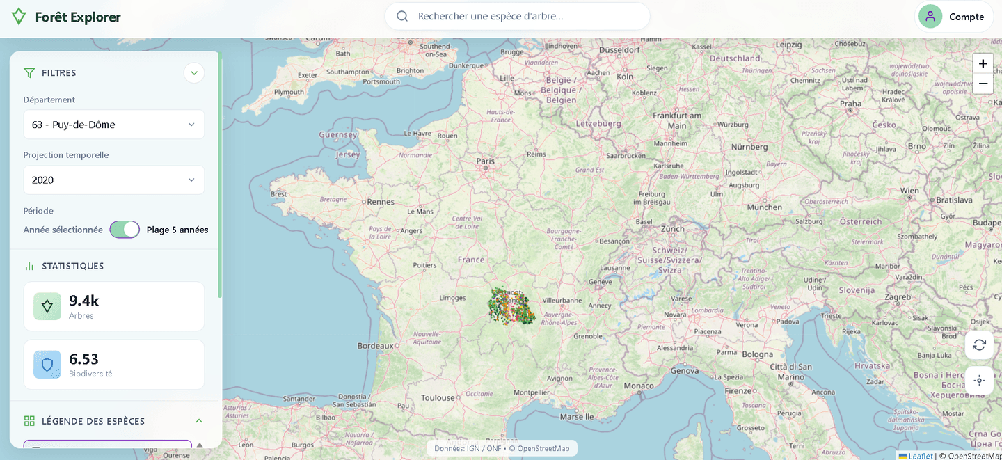 Accueil web