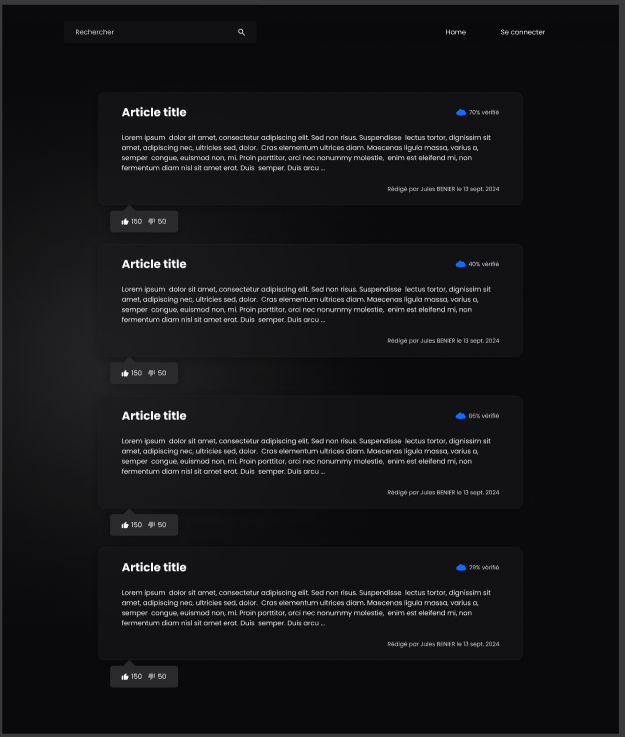 Accueil web